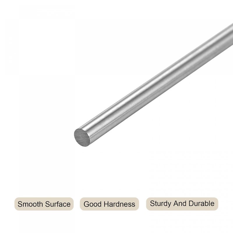 uxcell Round Steel Rod, 1.8mm HSS 63-65 HRC Lathe Bar Stock Tool 60mm Long for Shaft Gear Drill Lathes Boring Machine Turning Miniature Axle 10Pcs - Image 3